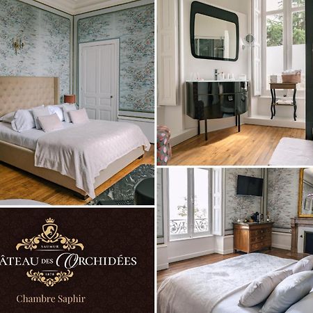 Chateau Des Orchidees En Val De Loire Saumur Exterior photo